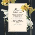 11+ Botanical Garden Birthday Invitation Templates