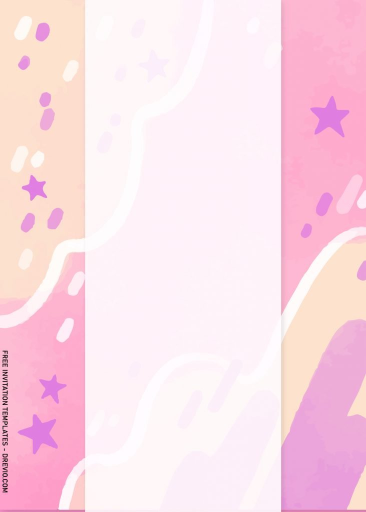 7 Gorgeous Pink Watercolor Birthday Invitation Templates