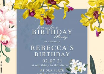 8+ Spring Garden Birthday Invitation Templates