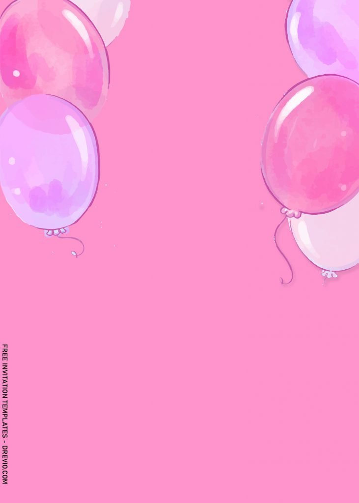 Pink Watercolor D
