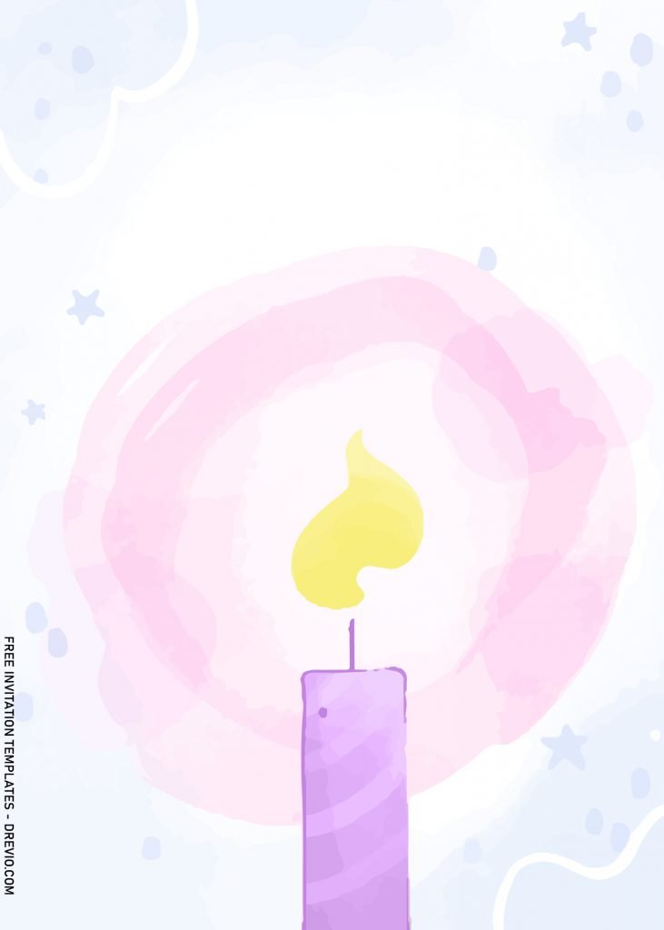 Pink Watercolor E