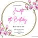 8+ Pink Magnolia Floral For Invitation Templates