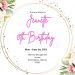 11+ Wild Watercolor Floral Invitation Templates