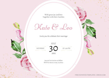 10+ Sweet Roses With Flowers Invitation Template