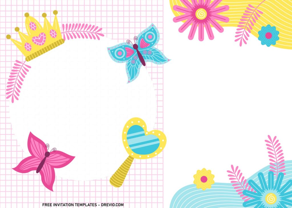 7 Princess Birthday Invitation Templates For Your Daughters Birthday