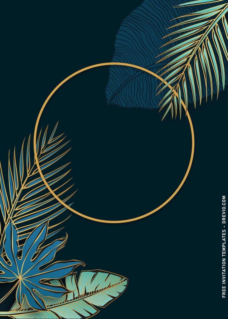 8 Tropical Summer Birthday Invitation Templates