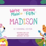 7+ Animals Band For Birthday Invitation Templates