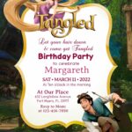 11+ Disney Tangled Birthday Invitation Templates