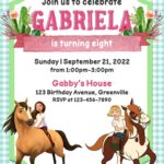 11+ Spirit Untamed Birthday Invitation Templates For Your Kid’s Birthday