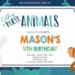 7+ Calling Party Animals Birthday Invitation Templates