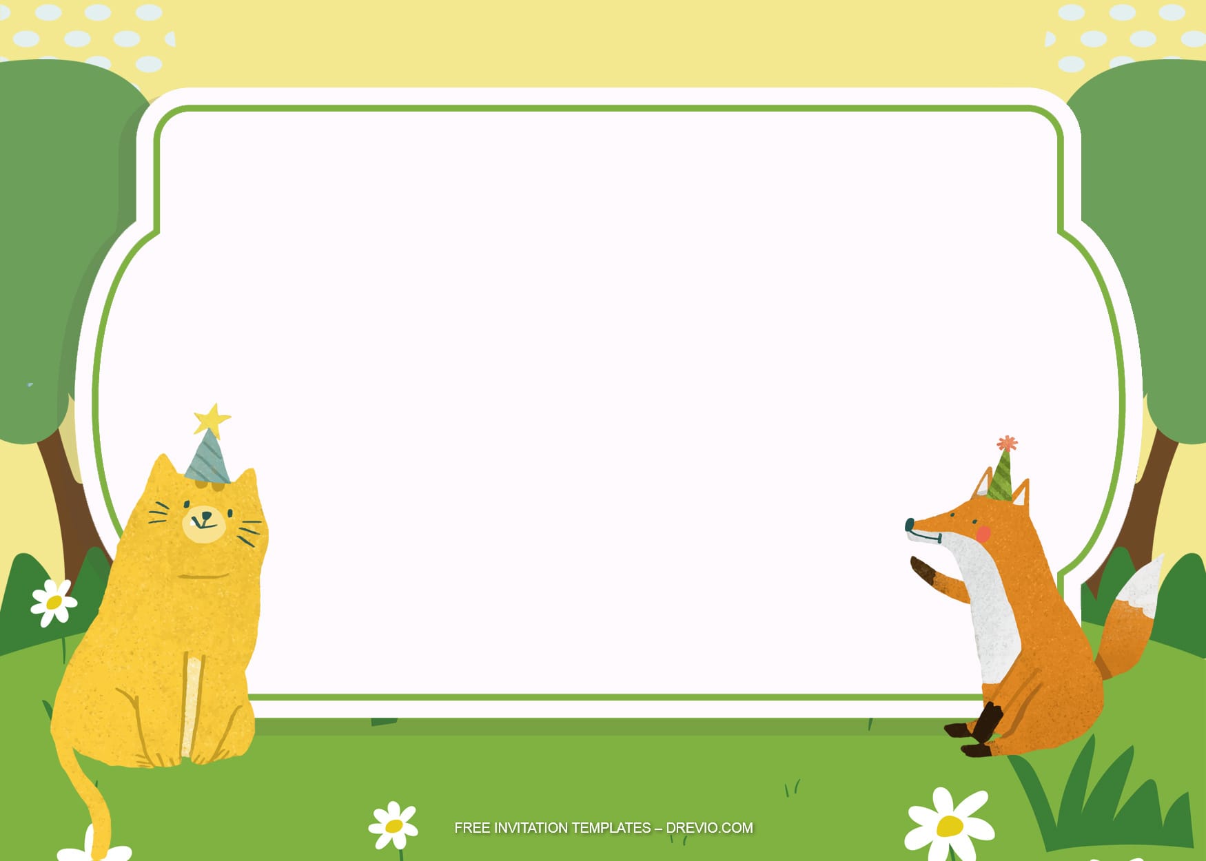 7+ Celebrating Animals Party Birthday Invitation Templates Type Five