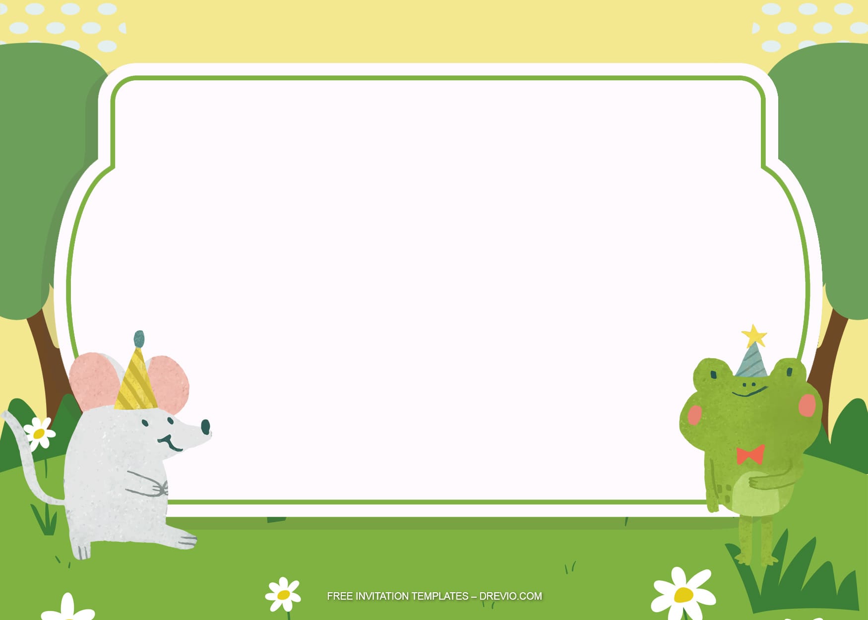 7+ Celebrating Animals Party Birthday Invitation Templates Type Four