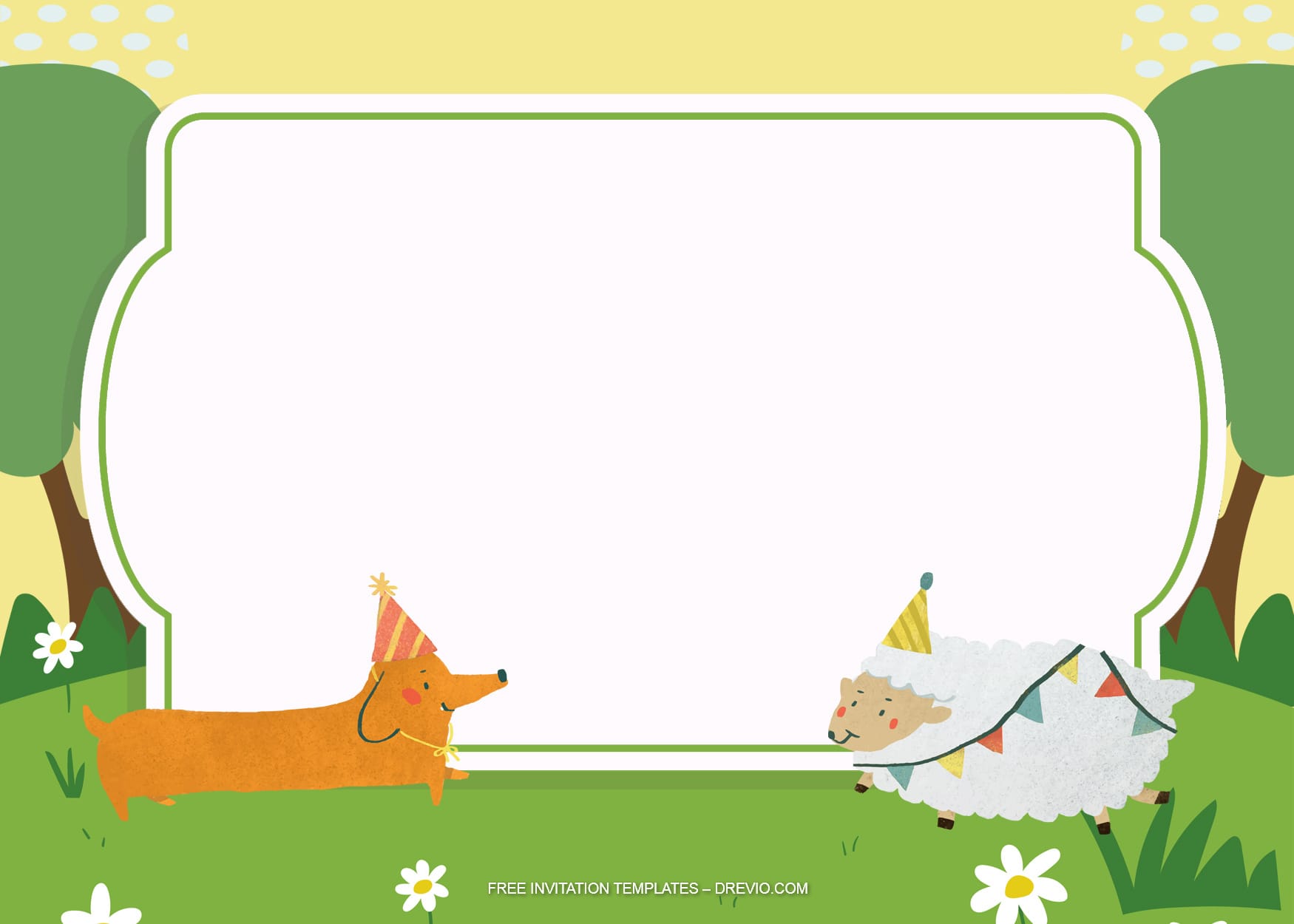 7+ Celebrating Animals Party Birthday Invitation Templates Type Three