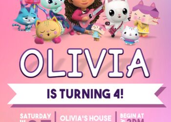 8+ Gabby's Dollhouse Birthday Invitation Templates