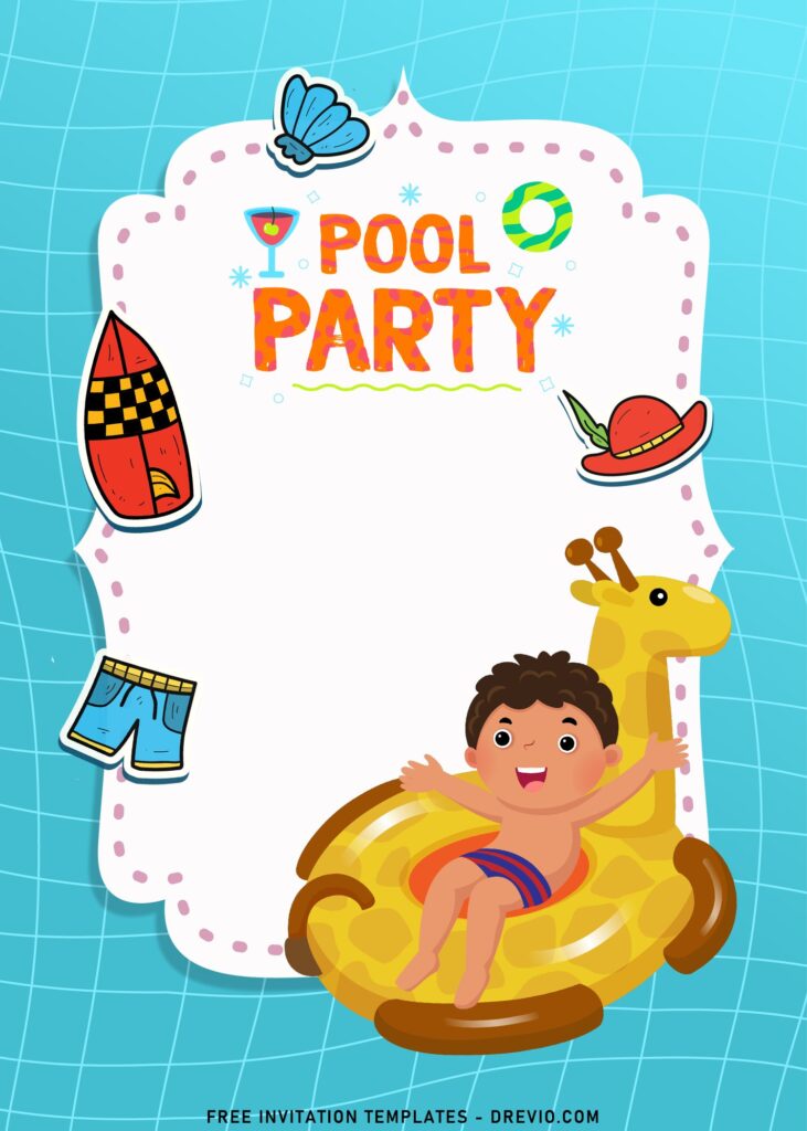 8 Summer Party Invitation Templates
