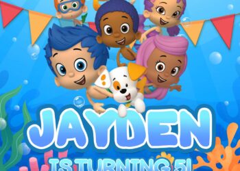 9+ Adorable Bubble Guppies Birthday Invitation Templates