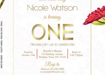 10+ Bright And Fluffy Watercolor Lucy Flower Invitation Templates