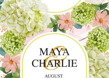 10+ Watercolor Peach Roses Wedding Invitation Templates