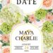 10+ Watercolor Peach Roses Wedding Invitation Templates