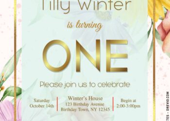 7+ Decorative Garden Floral Invitation Templates