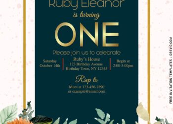 7+ Delicate Wildflower Birthday Invitation Templates