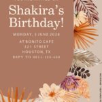 8+ Boho Greenery Arch Birthday Invitation Templates