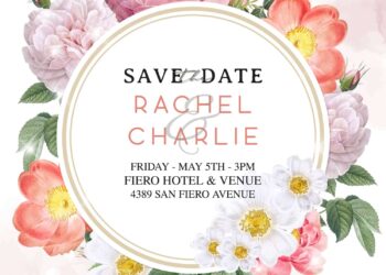 8+ Enticing Spring Aster And Carnation Wedding Invitation Templates