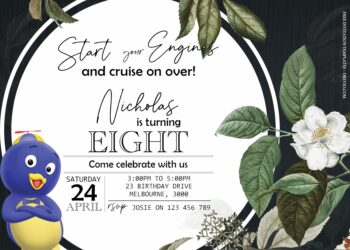 7+ Explore The Yard With Backyardigans Birthday Invitation Templates Title