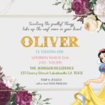 8+ Rose Fragrance Snow White Birthday Invitation Templates