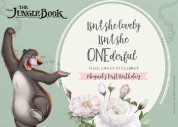 8+ Rumbling Nature Jungle Books Birthday Invitation Templates Title