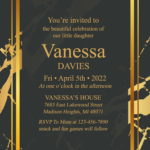 7+ Personalized Gold Foil Marble Birthday Invitation Templates