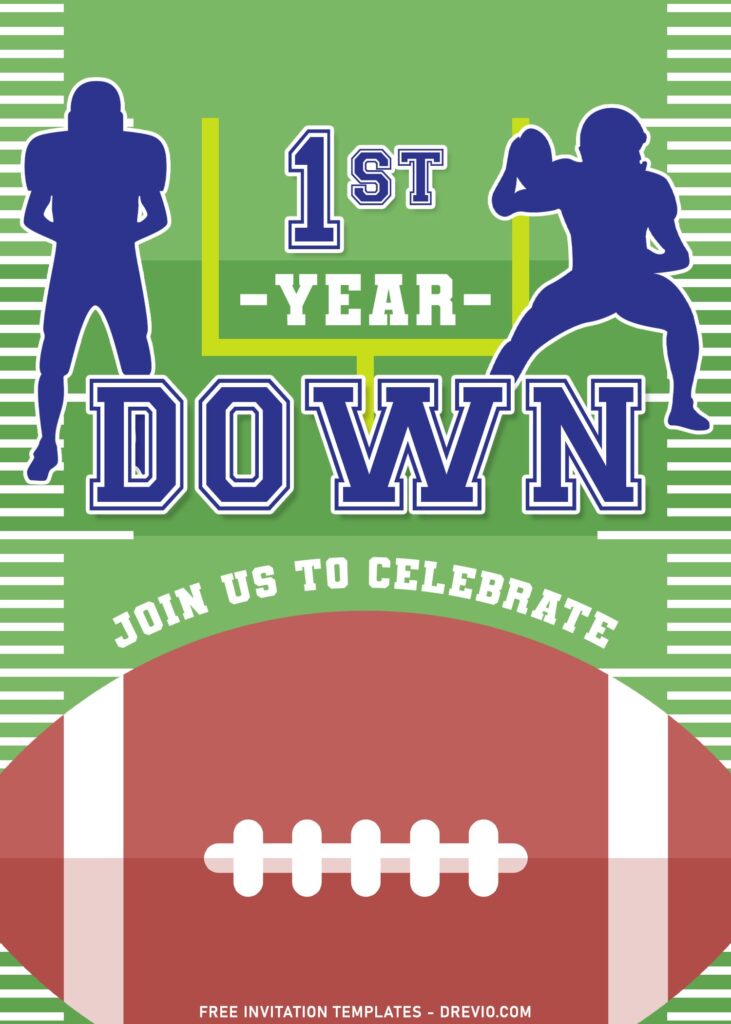 11 First Year Down Boys First Birthday Invitation Templates