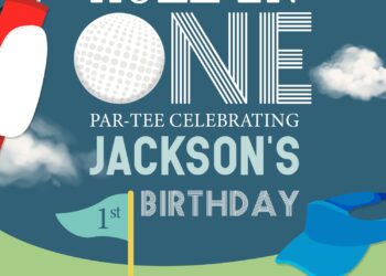 7+ Personalized Hole In One Golf Birthday Invitation Templates