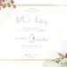 8+ Summer Splash With Pomegranate Floral Wedding Invitation Templates Title