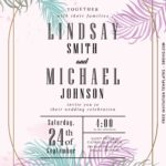 7+ Rustic Lush Greenery Wedding Invitation Templates For Modern Couples