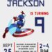 10+ Marvelous Captain America Birthday Invitation Templates For All Ages