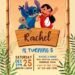 10+ Hawaiian Hula Lilo & Stitch Birthday Invitation Templates