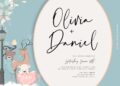 7+ Adorable Winter Watercolor Floral Wedding Invitation Templates Title