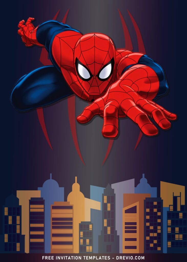 7 Awesome Spider Man No Way Home Birthday Invitation Templates