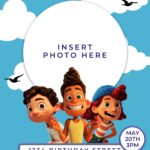 7+ Fantasy Comedy Disney Luca And Friends Birthday Invitation Templates