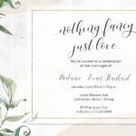 7+ Blooming Serenity Watercolor Floral Wedding Invitation Templates
