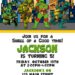 7+ Fun Teenage Mutant Ninja Turtles In The City Birthday Invitation Templates