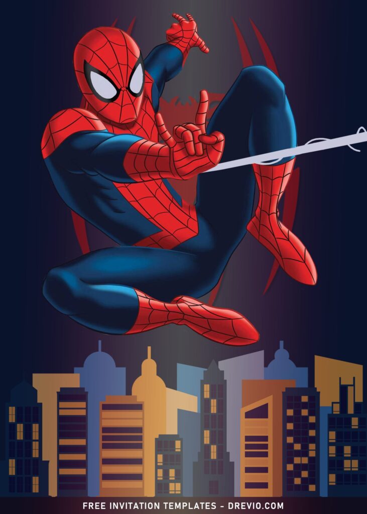 7 Trendy Spider Man No Way Home Birthday Invitation Templates