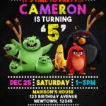 9+ Funny Angry Birds And Bad Piggies Birthday Invitation Templates