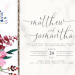 9+ Sweet Melody Floral Wedding Invitation Templates