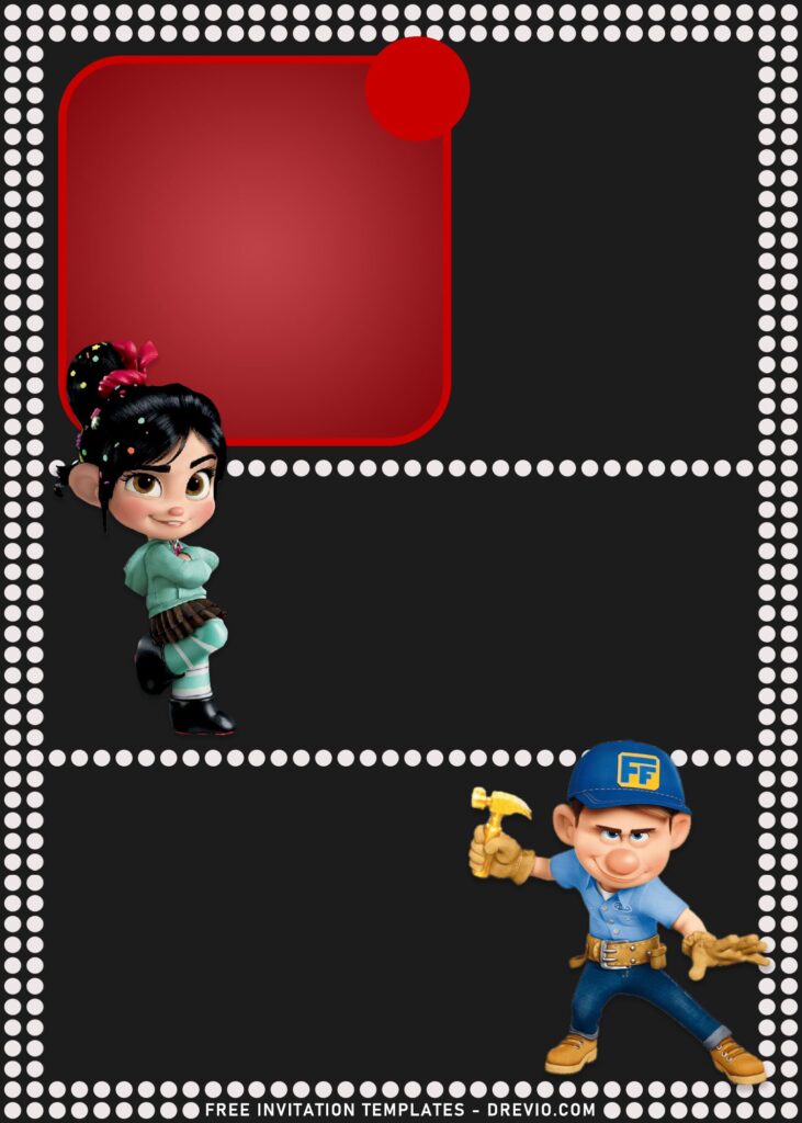 10 Custom Wreck It Ralph Birthday Invitation Templates