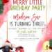10+ Shaun The Sheep Flight Before Christmas Birthday Invitation Templates Title