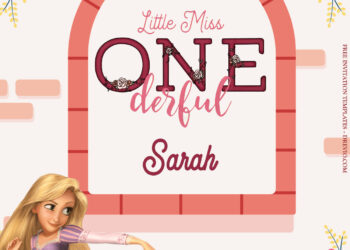 10+ Tangled With Princess Rapunzel Birthday Invitation Templates Title
