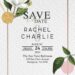 10+ Picturesque Paper Blooms Invitation For Beautiful Nuptial