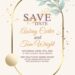 11+ Dazzling Brushstroke Greenery & Foliage Wedding Invitation Templates
